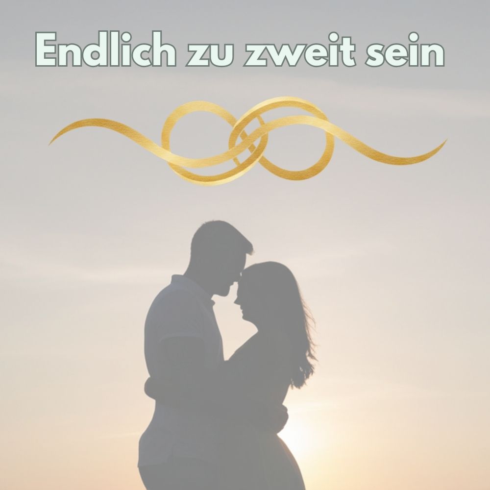 Coverbild Partnerschaftskurs Endlich zu zweit sein - Symbol für glückliche Beziehung und Liebe
